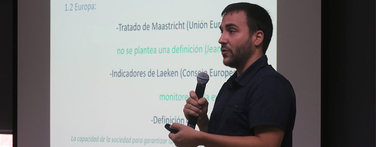 Investigador de la Universidad de Valencia presenta conferencia sobre cohesión social en el IIDE