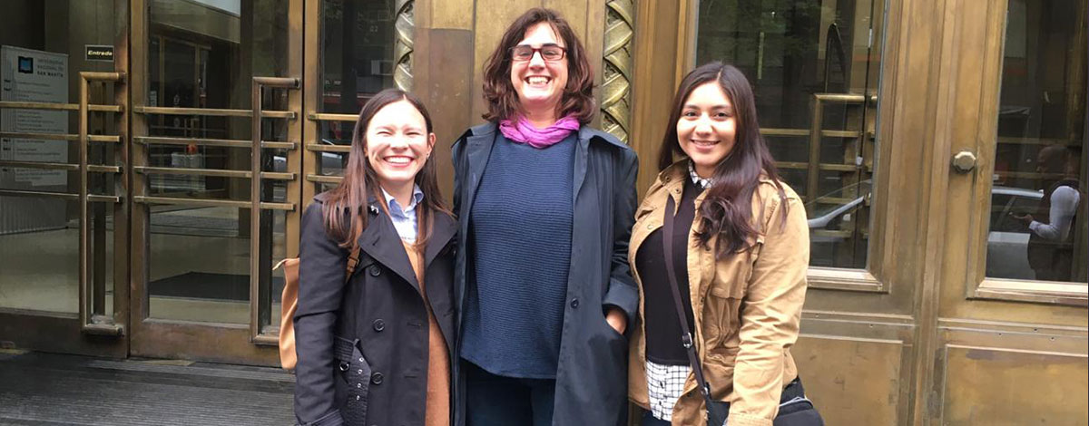 Alumnas de la MCE realizan estancia académica en Argentina