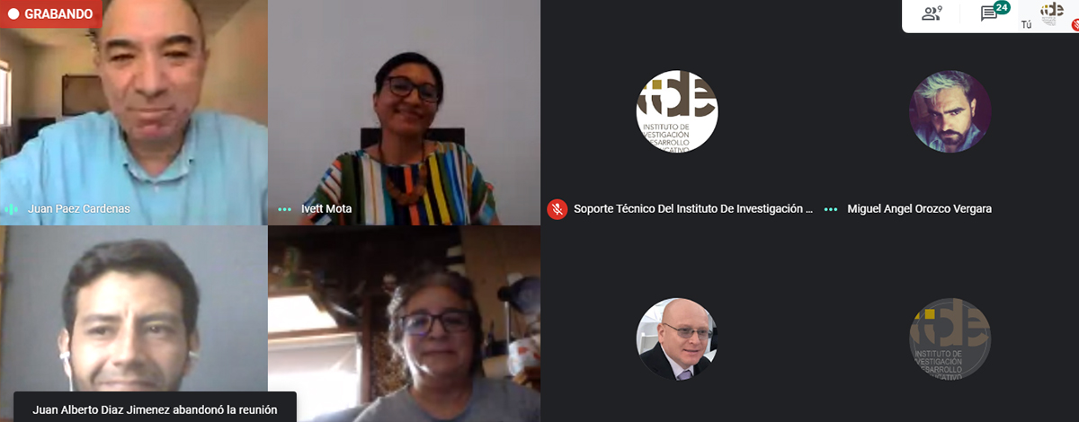Posdoctorante de la UAdY presenta en seminario virtual del IIDE la fundación del  Cinvestav Unidad Mérida