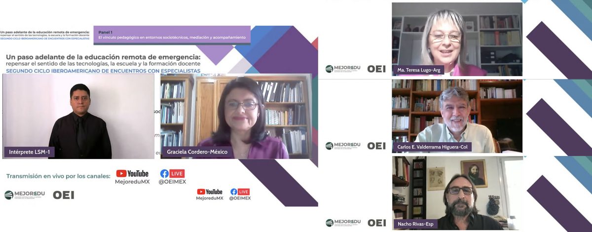 Participa investigadora del IIDE-UABC en segundo Ciclo iberoamericano de encuentros con especialistas por la OEI y Mejoredu