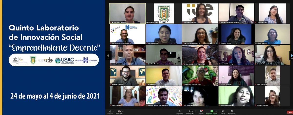 Desarrollan e implementan Recursos Educativos Abiertos en Quinto Laboratorio de Innovación Social “Emprendimiento docente”