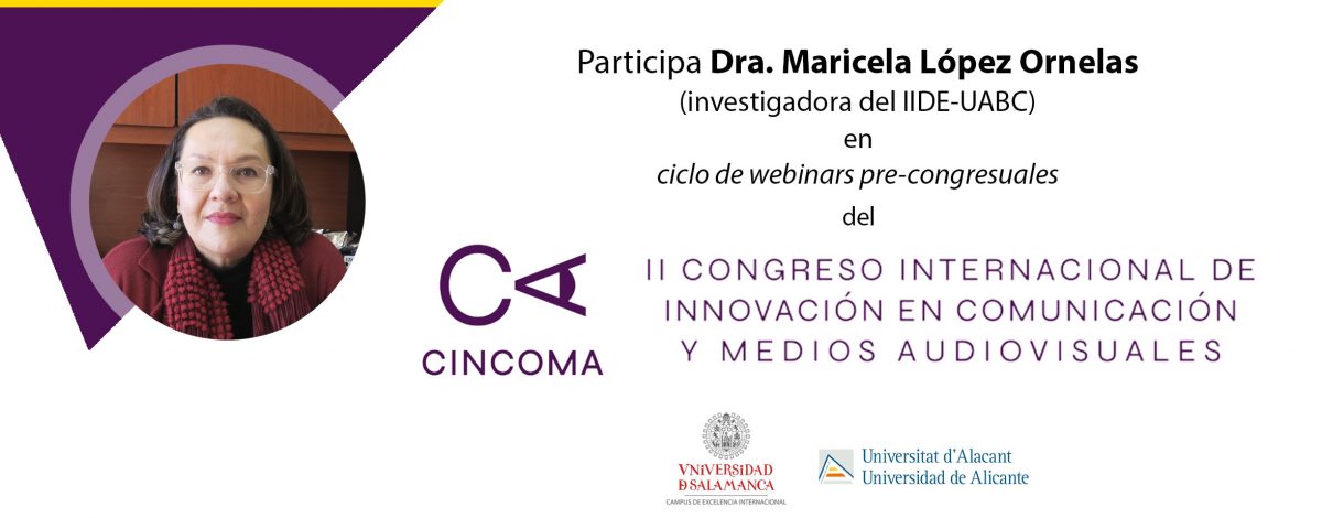 Participa investigadora del IIDE en Il Congreso Internacional de Innovación en Comunicación y Medios Audiovisuales