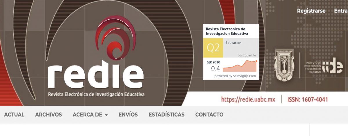 La REDIE se mantiene en el cuartil 2 de SJR por tercer año consecutivo