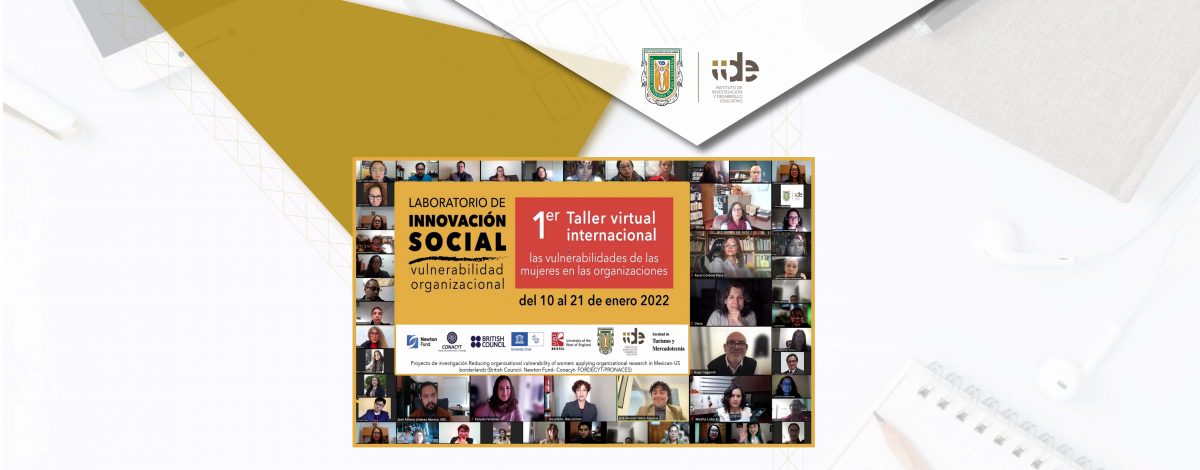 IIDE participa en el 1er Taller virtual internacional “las vulnerabilidades de las mujeres en las organizaciones”