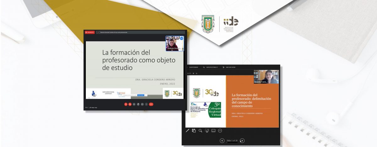 Investigadora del IIDE presenta conferencias magistrales en coloquios de investigación educativa