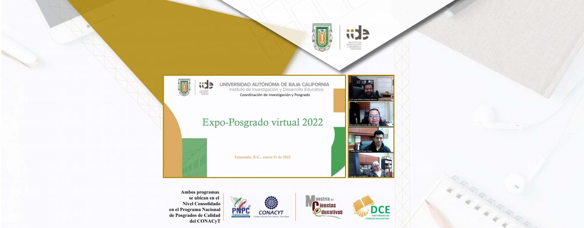 IIDE realiza la primera Expo-Posgrado virtual de sus programas educativos